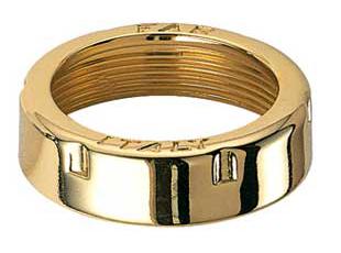 Кольцо для воздухоотводчиков серии “LadyFAR”, глянцевое покрытие под золото