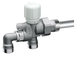 Артикул: 1425 | Термостатический клапан для однотрубных систем с регулируемым межосевым расстоянием