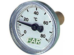 Артикул: 2651 | Термометр биметалический, Ø40 мм (0÷80⁰С)
