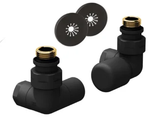 Комплект трехосевой 1/2" с гайкой М24*19 правый, черн.матов. 0156NO