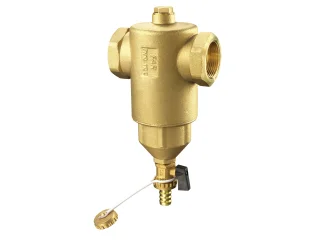 Грязеуловитель 1 1/4",сливн.кран,отверст.1/2"