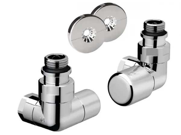 Комплект трехосевой 1/2" с гайкой М24*19 правый, сереб. 0156CL